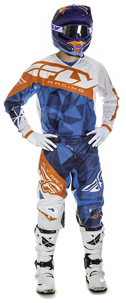 2017.5 Kinetic Mesh Racewear Crux Blue/White/Orange 2017.5 Kinetic Mesh Racewear Crux Blue/White/Orange