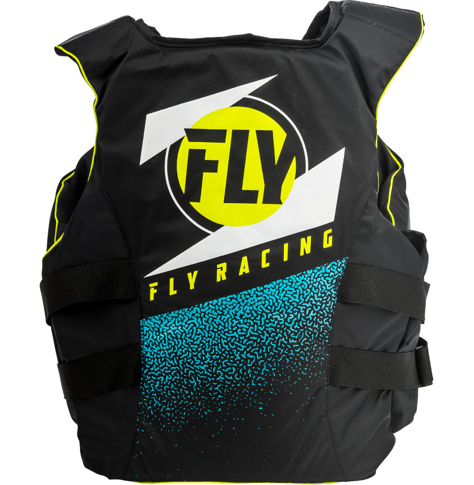 Nylon Pullover Black/Blue Life Jacket FLY Racing Motocross, MTB