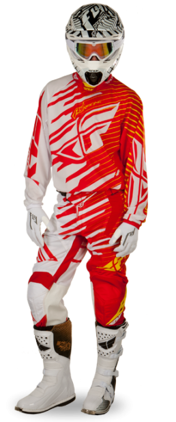 Kinetic Shock Mesh Red/Yellow