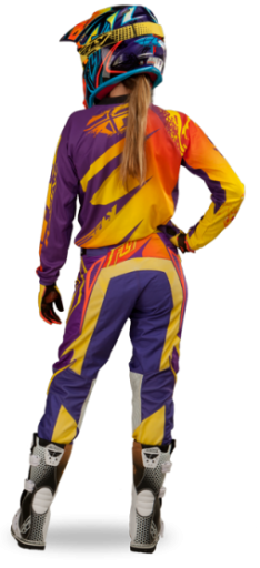 Kinetic Girl's Race Purple/Yellow