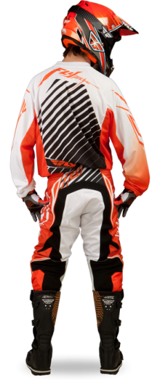 Kinetic RS Orange/White