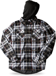 Black/Grey Plaid