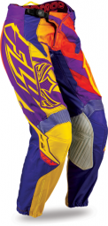 Kinetic Girl's Race Pant Purple/Yellow