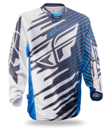 Kinetic Shock Mesh Jersey Blue/White
