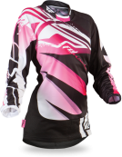  Boot-Cut Black/Pink Jersey