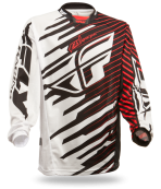 Kinetic Shock Mesh Black/Red Jersey