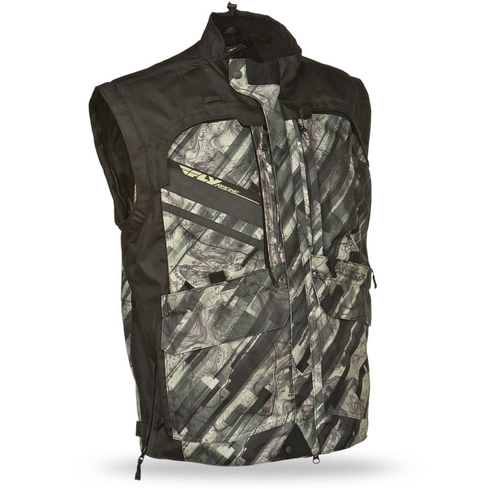 Patrol Jacket - Camo - No Sleeves